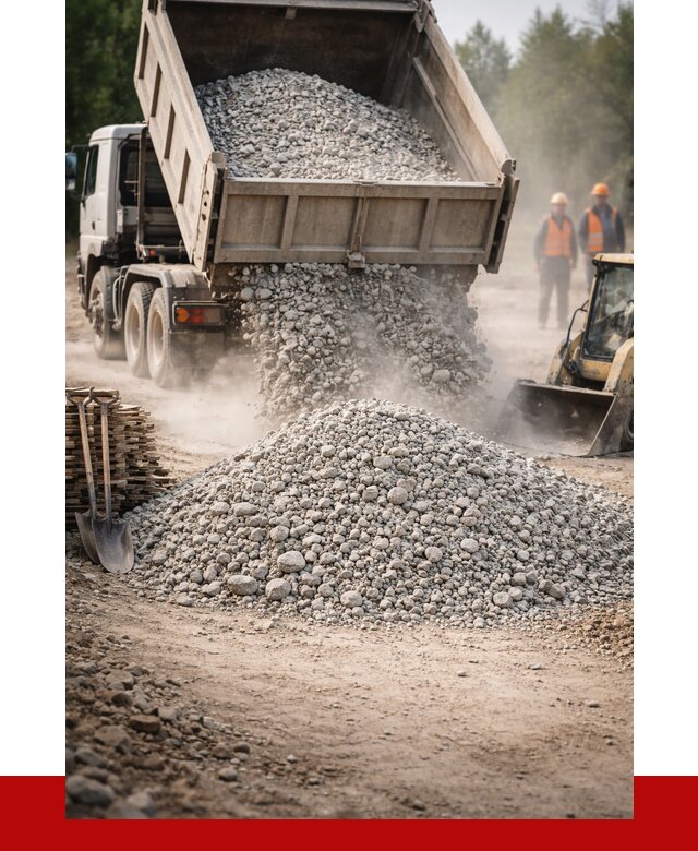 Купить дробленый бетон в Старой Руссе от 1732 р./куб | ПРОНЕРУДСрс