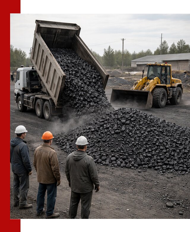 Доставка угля антрацита в Старой Руссе с самосвалами и погрузкой