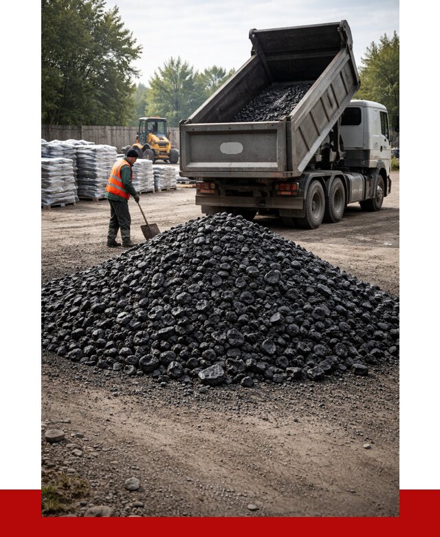 Купить уголь орех в Старой Руссе с доставкой от 7643 р. | ПРОНЕРУДСрс