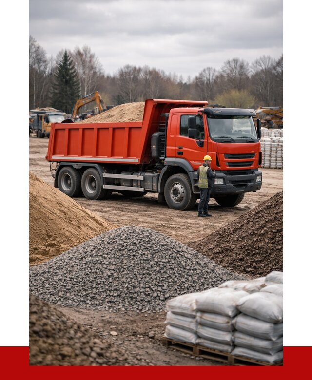Доставка самосвалом 25 кубов в Старой Руссе от 7643 р. | ПРОНЕРУДСрс