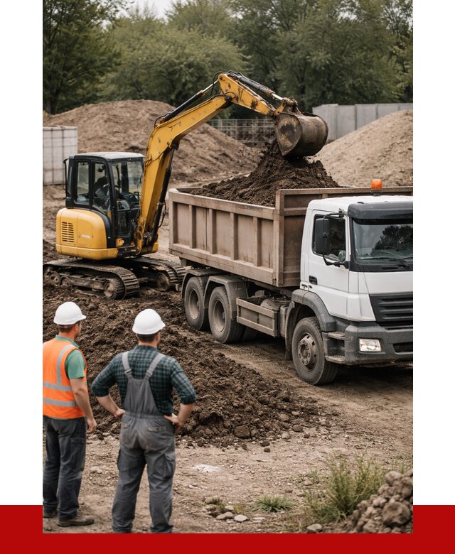 Вывоз грунта в Старой Руссе от 4586 р. самосвалом | ПРОНЕРУДСрс