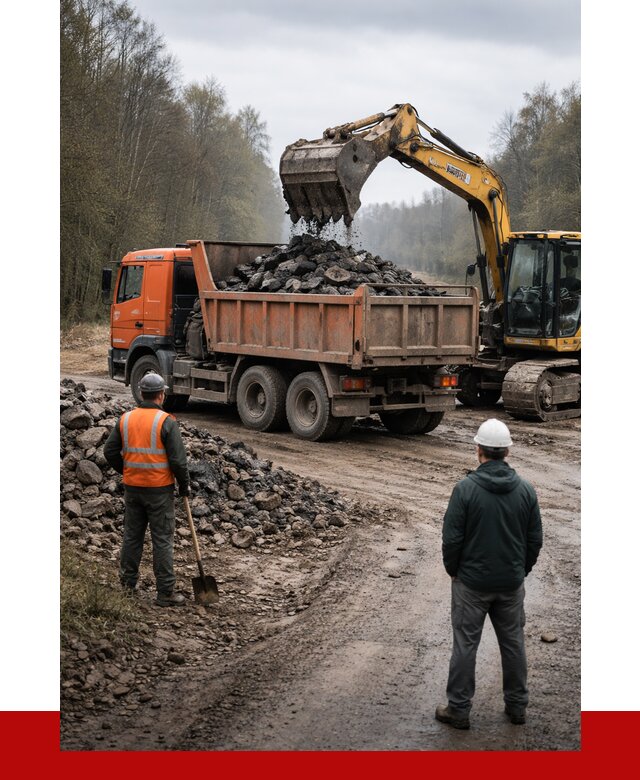 Вывоз асфальта в Старой Руссе от 4586 р. самосвалом ПРОНЕРУДСрс