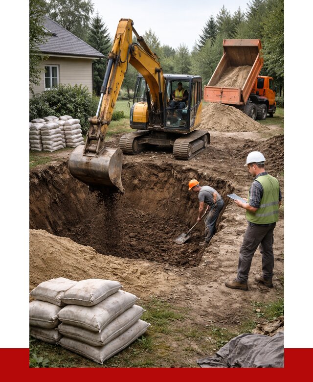 Рытье котлована в Старой Руссе быстро от 4586 р. ПРОНЕРУДСрс