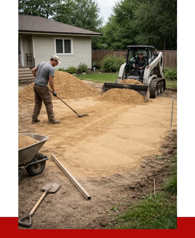 Отсыпка участка песком в Старой Руссе, от 2548 р., ПРОНЕРУДСрс