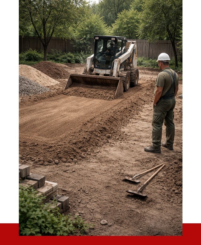 Выравнивание участка под ключ в Старой Руссе от 3567 р. | ПРОНЕРУДСрс